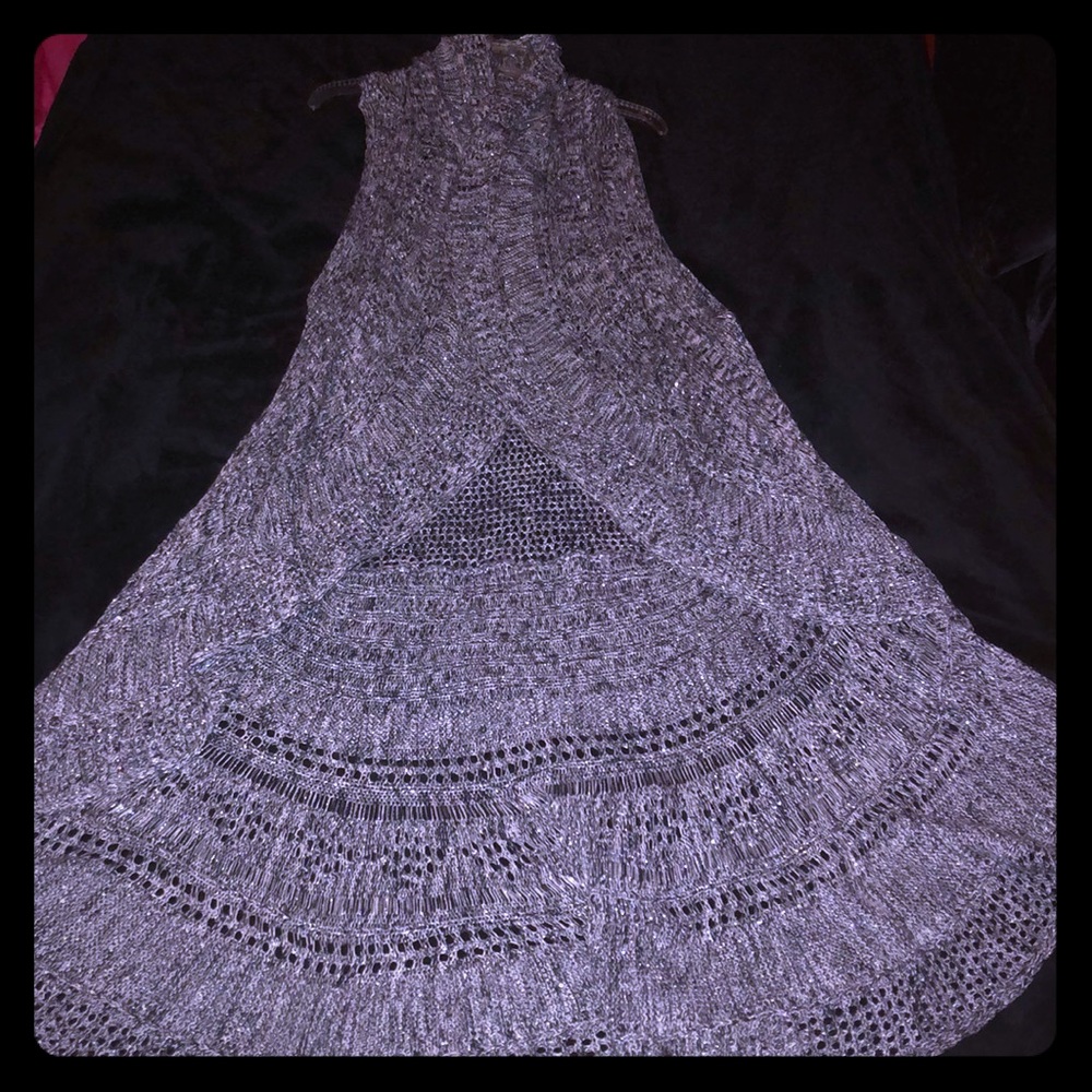 Long Sleeveless Sweater